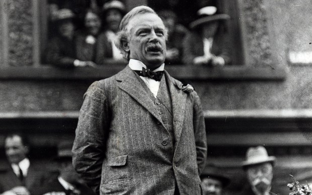 'He can't see a belt without hitting below it.' MA on  David Lloyd-George