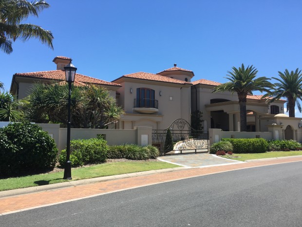Clive Palmer's home, Gold Coast