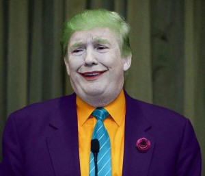 Trump as the Joker