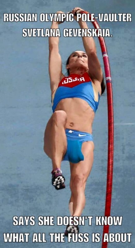 Russian pole vaulter