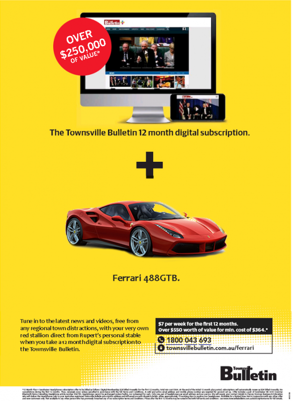 Ferrari offer