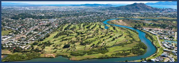 Townsville Golf Club aerial