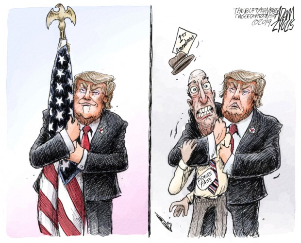 A Trump embrace