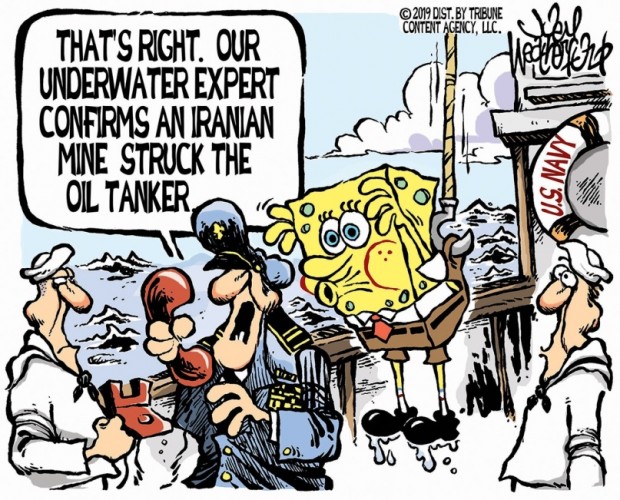 13_political_cartoon_u.s._spongebob_iran_tanker_attack_navy_-_joey_weatherford_tribune