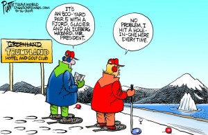 Bruce Plante Cartoon: Trump and Greenland