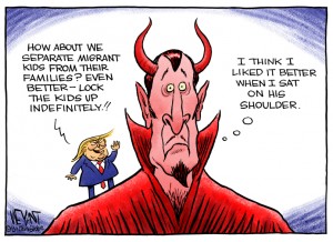 1_political_cartoon_u.s._trump_migrant_crisis_family_separation_devil_on_shoulder_satan_-_christopher_weyant_cagle