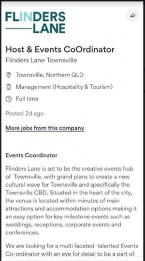 Flinders lane job Screen Shot 2023-08-22 at 6.04.23 pm
